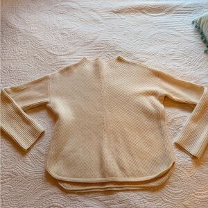 Babaton Ribbed Cream Sweater